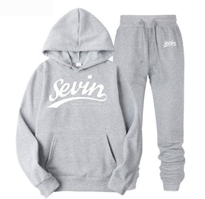 Men & Womens Plus Size Signature Sevin Figures Sweatsuit