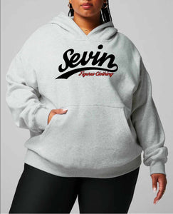 Men and Womens Plus SIze Two Tone Signature Sevin Hoodie