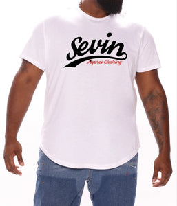 Men's Plus Size Two Tone Signature Sevin T Shirt