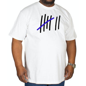 Men's Plus Size Two Tone Sevin Strikes T Shirt
