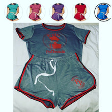 Womens 2 Piece Summer Short Set
